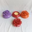 جاشمعی مدل گل کد FF 1 مناسب شمع وارمر بسته 4 عددی