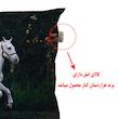 رو بالشی هزاردستان طرح اسب مدل rob258