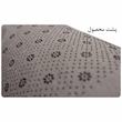 پادری مدل رویه مخمل طرح ترک کد S422 سایز 75x45 سانتی متر