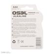 باتری نیم قلمی اوسل مدل Alkaline LR03 AM-4 بسته ۸ عددی