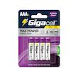 باتری قلمی و نیم قلمی گیگاسل مدل Max Power بسته 8 عددی