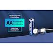 باتری قلمی قابل شارژ اکستار مدل 1.5V AA 2450mAh Type-C بسته ۴ عددی