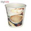 لیوان یکبار مصرف کاغذی الین پلاست مدل KGH3-40 بسته 40 عددی