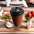 لیوان یکبار مصرف بهنوش مدل دو جداره 360 بسته 30 عددی
