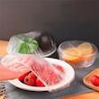 درپوش ظرف یکبار مصرف مدل محافظ غذا طرح پلاستیک کش دار مجموعه 400 عددی