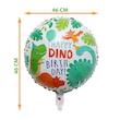  بادکنک فویلی لاکی بالونز طرح Happy Birthday مدل DINO کد 1005