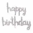 بادکنک فویلی مدل نوشته happy birthday