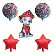 بادکنک فویلی پارتی لند تهران مدل مارشال سگ های نگهبان کد PAWPATROL01 مجموعه پنج عددی