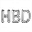 بادکنک فویلی مدل HBD کد 7035 مجموعه 3 عددی
