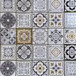 برچسب کابینت طرح کاشی مدل K_517 یوروفیکس
