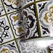 برچسب کابینت طرح کاشی مدل K_517 یوروفیکس
