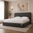 تخت خواب دونفره مدل اصیلا سایز 120×200 سانتی متر