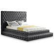 تخت خواب دو نفره کد M.P 5718 سایز 140×200 سانتی متر