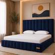 تخت خواب دونفره مدل اورنینا سایز 140×200 سانتی متر