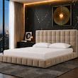 تخت خواب دونفره مدل لنوکس سایز 160×200 سانتی متر