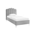 تخت خواب یک نفره مدل صدف سایز 200x120 سانتی متر