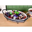 ظرف سرو بی‌وی‌کی طرح آترین کد 475541 چینی بیضی برای شکلات‌خوری، سرو مرغ و استیک، سالادخوری و آجیل‌خوری با ابعاد 34×19×8 سانتی‌متر و وزن 1090 گرم همراه جعبه