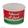 ظرف پاپ کورن طرح یلدا مدل انار مجموعه 10 عددی