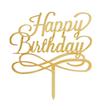 تاپر کیک تولد طرح Happy Birthday