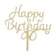 تاپر تزیین کیک طرح happy birthday کد 01