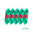 گیفت طرح تزئین پول عید نوروز مدل G-303 بسته 5 عددی