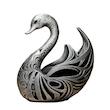 مجسمه مدل Swan Sculpture