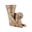 مجسمه تندیس و پیکره شهریار مدل ریتون شیر کد MO1540