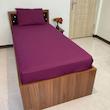 سرویس روتختی مدل کشدار ساده 1 نفره 2 تکه