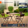 میز و صندلی سفری تاشو 4 نفره میزیمو کد 5302 بسته 5 عددی