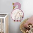 آینه دکوراتیو طرح قو مدل MKids57