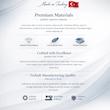 بالش تیموتی مدل TMT-STRP-FBR-Burgundy سایز 50×70 سانتیمتر بسته دو عددی