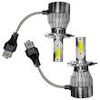 هدلایت چراغ جلو خودرو تک حالته فورس مدل ۲ طرفه یخی کد CUB پایه H4 مناسب برای ساینا و کوییک بسته ۲ عددی