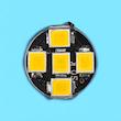 لامپ چراغ کوچک سکن شب رو و پلاک عقب خودرو فورس مدل 5 تایی کد SMD.Limo.YLW پایه تک کنتاکت بسته 2 عددی