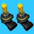 لامپ چراغ جلو و چراغ مه شکن جلو تک حالته بست یدک مدل Limo.YLW پایه 9006 بسته ۲ عددی