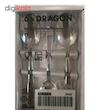 قاشق قهوه خوری ایکیا مدل DRAGON بسته 6 عددی