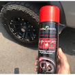  واکس محافظ و براق کننده لاستیک و اسپری رنگ موتور سیکلت مشکی مات دوپلی کالر مدل 9005 حجم 400 میلی لیتر مجموعه 2 عددی
