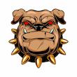 برچسب بدنه موتورسیکلت طرح Bulldog