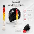اکسسوری تزئینی کلاه کاسکت مدل Moto Braid 57
