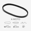 تسمه موتور سیکلت ایکس موتو مدل X-Moto MRT 827 مناسب برای NVX/طرح آیروکس