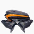 باک موتورسیکلت تیزرو کد MF2000335 همراه با قاب بغل