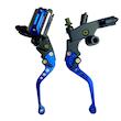 کتی کلاچ و ترمز موتور سیکلت وارون مدل پمپ دار کد B-8-BLU بسته 2 عددی