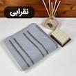حوله دست و صورت مدل پارما سایز 80*40 سانتی متر
