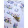 برچسب طرح برش خورده بولت ژورنال مدل Floral planner مجموعه 2 عددی