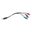 کابل تبدیل جک 3.5 میلی متری به RCA مدل H.K طول 0.2 متر