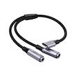 تبدیل 1 به 2 صدا استریو USB-C به 3.5 میلی متر یوگرین مدل 30732-AV144