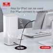کابل تبدیل AUX به لایتنینگ ارلدام مدل ET-AUX39 طول 1 متر