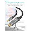 کابل تبدیل HDMI به USB-C کوتتسی مدل 87410 طول 2 متر