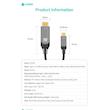 کابل تبدیل HDMI به USB-C کوتتسی مدل 87410 طول 2 متر