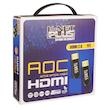کابل HDMI 2.0 فیبر نوری کی نت پلاس مدل KP-CHAOC300 طول 30 متر
