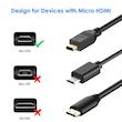 کابل HDMI به Micro HDMI دی نت مدل 7914 طول 1.5 متر